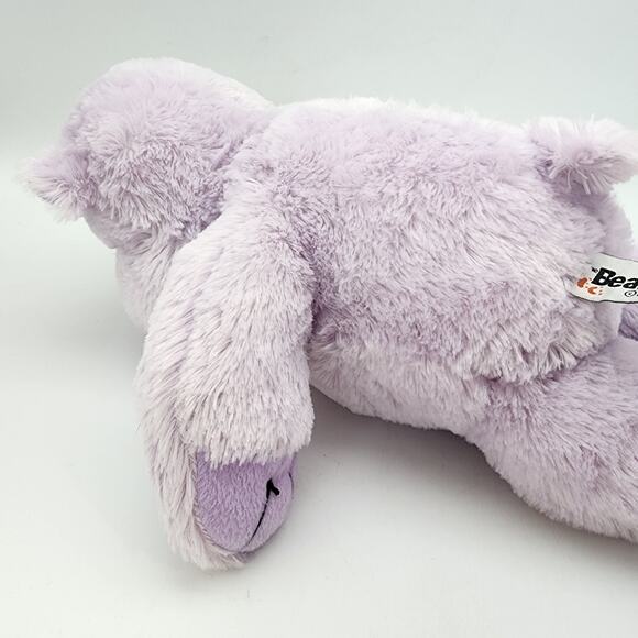Bear Factory Hippo Plush 17" Light Purple Hippopotamus Stuffed Animal Toy 2001 - Picture 4 of 9